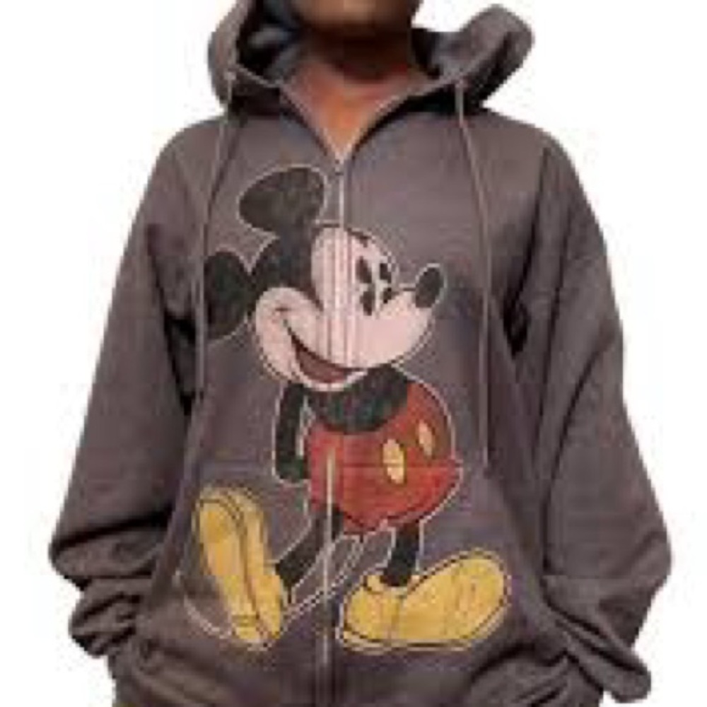 Disney Parks Disneyland Resort Mickey Mouse Full Zip Hoodie Adult Unisex Medium